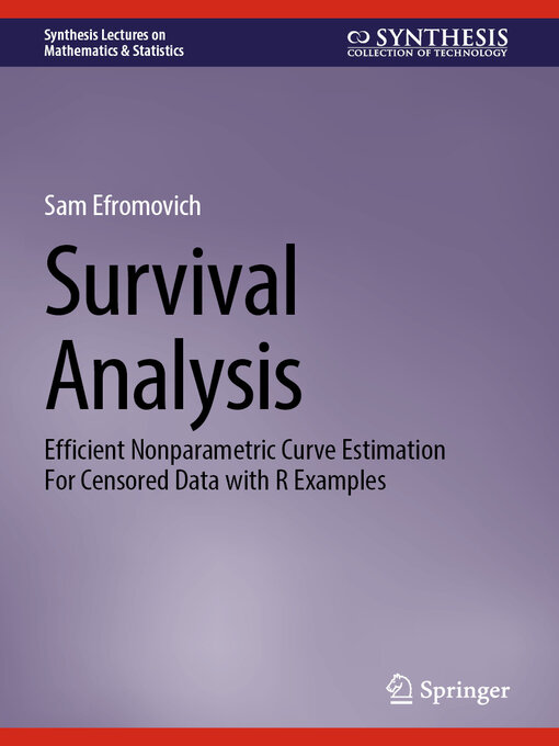 Title details for Survival Analysis by Sam Efromovich - Available